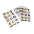 thumbnail image 4 of 10 hojas de accesorios guete perfecl Etiquetas de tráfico Señales de tráfico Palos para niños juegan Aprender ju C, 4 of 8
