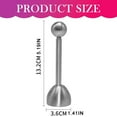 thumbnail image 3 of Curated Selection DreamyJuly Egg Topper Egg Opener Made of Stainless Egg Cutter Egg Shawl Separator Remover Egg Opening For Soft and Hard Boiled Tool For Kitchen Dining Room Bar, Egg cracker, 3 of 9