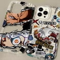 thumbnail image 2 of Funda transparente de Anime o-one p-pieces para IPhone 16, 15, 14, 13, 12, 11 Pro Max, 14, 15, 7, 8 Plus, X, XR, XS Max, SE2020, Airbag, cubierta a prueba de golpes, 2 of 4