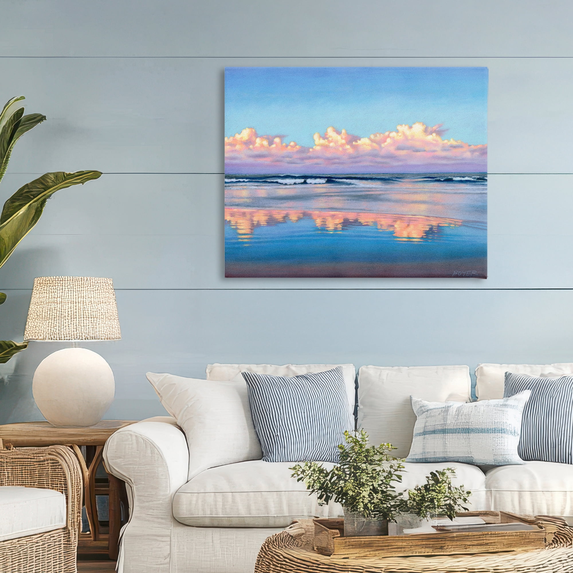 Stupell Industries Cloud Illusions Reflection Canvas Wall Art, design by Susy Boyer