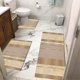 thumbnail image 4 of Bathroom Mat Set, 3 Piece Rubber Absorbent Floor Rug with Non-Slip Backing, Quick Dry Toilet Mat for Shower Room, 4 of 7