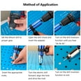 thumbnail image 3 of Generic Rivet Gun Adapter for Electric Drill Cordless Riveting Tool with Wrench Detachable Handle 3/32'' 1/8'' 5/32'' 3/16'' Rivet Nuts Spare Paw, 3 of 7