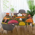 thumbnail image 3 of Yayeee Tablecloths 54" x 54" Rectangle Wrinkle Resistant Party Table Cover, Vibrant Mushroom, 3 of 8