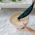 thumbnail image 3 of Hongchun Dark Blue Kitchen Rice Detergent Plastic Drained Dishwasher Clamshell Hollow Out Portable Filter Washer, 3 of 5