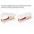 thumbnail image 5 of Uxcell Stapler Puller Acrylic Body Metal Jaw Office Home Staple Removers, Marble Texture, 5 of 6