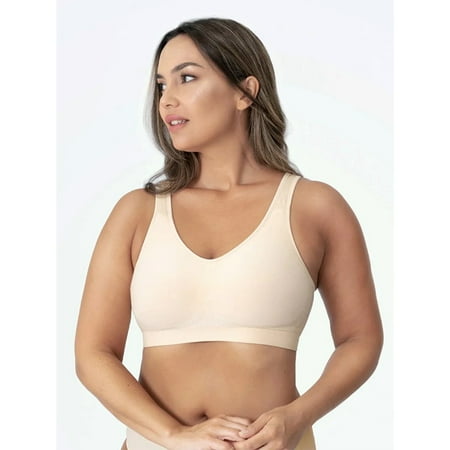 

Compression Wirefree High Support Bra for Women Small to Plus Size Everyday Wear Exercise and Offers Back Support