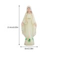thumbnail image 2 of 2pcs Virgin Mary Plastic Statue Decoration Church Decoration Desktop Adornment, 2 of 8