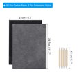 thumbnail image 2 of Unique Bargains Ensemble de Papier Carbone A4 Graphite Transfert Papier de Copie avec Stylet Embossé Noir 100 Feuilles, 2 of 5