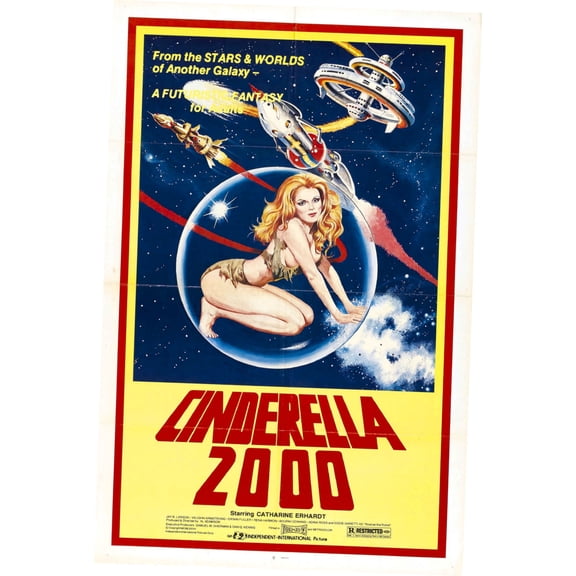 Poster Time Cinderella 2000 Movie Poster 11inx17in Mini Poster 11x17 poster Color Category: Multi, Unframed, Ages: Adults, Rectangle