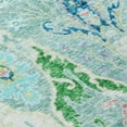 thumbnail image 2 of Dalyn Rugs Machine Washable Indoor/Outdoor Chantille Teal 2'3" x 7'6" Runner Rug, 2 of 7