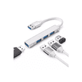 thumbnail image 1 of "Hub Usb 3.0 Adaptador Convertidor Ultradelgado Con 4 Puertos blanco ", 1 of 3