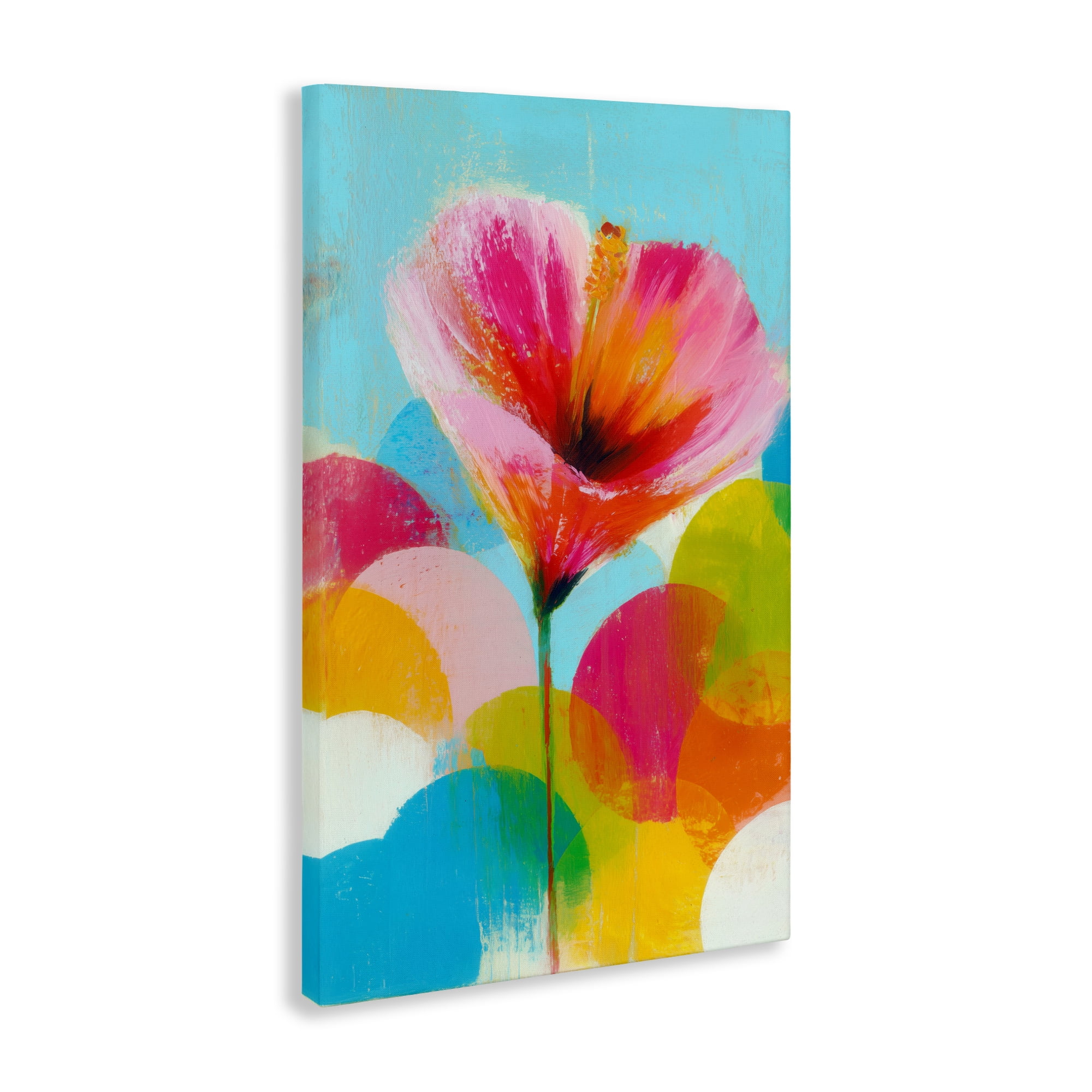 Stupell Industries Hibiscus In The Sun Canvas Wall Art, design by Chromatic Storm Studio