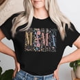 thumbnail image 2 of Boho Floral Mama T-Shirt – Trendy Bohemian Style Tee for Moms, Floral Design Shirt, Perfect Gift for Mother's Day or Everyday Wear, 2 of 3