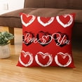 thumbnail image 1 of Cadeaux de la Saint-Valentin Housse de Coussin en Lin pour Canapé Maison, 1 of 5