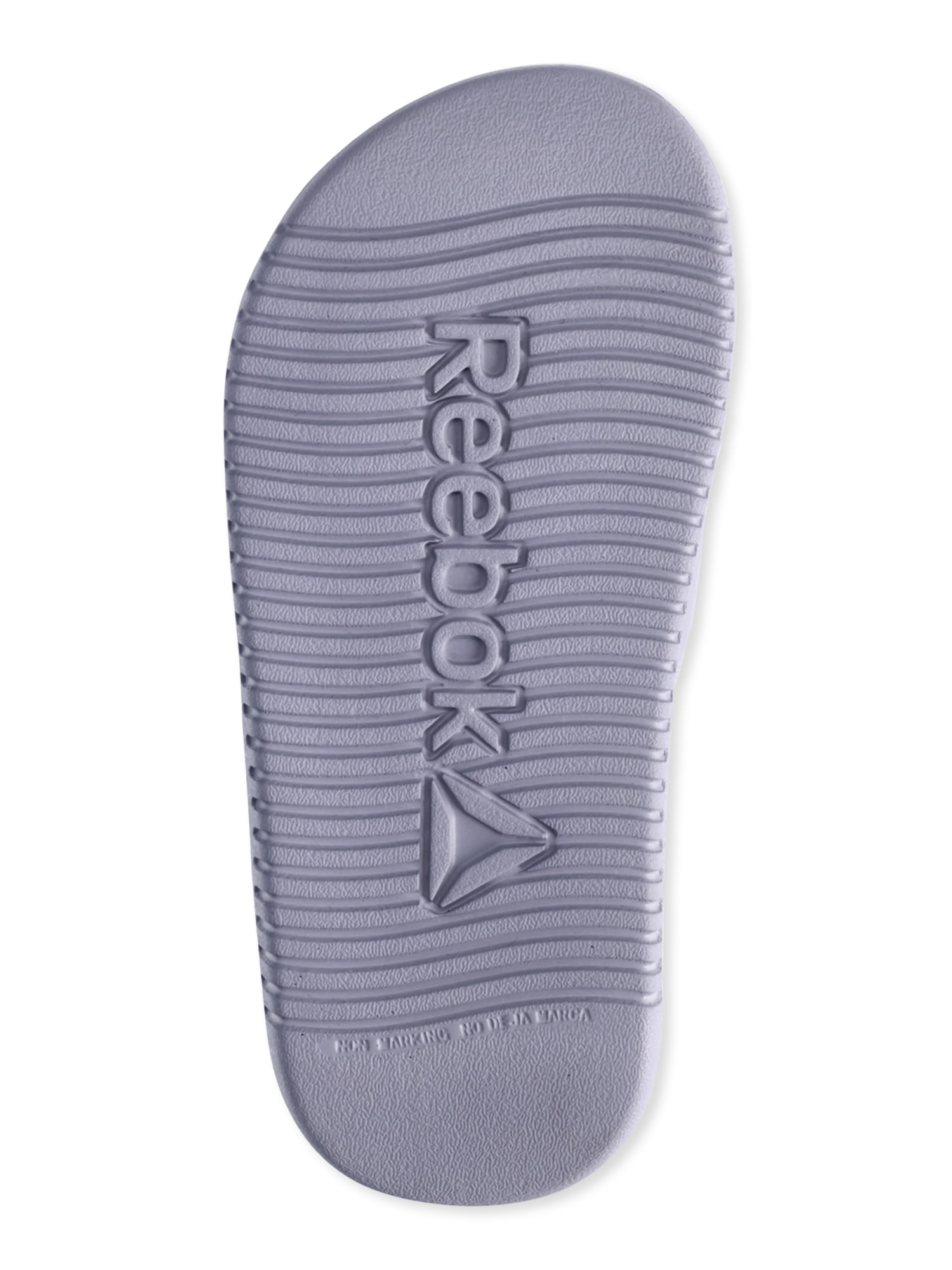 Reebok Boys Dual Density Comfort Slide Sandals with Adjustable Strap, Sizes 13-6