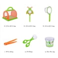 thumbnail image 3 of Visor de insectos al aire libre con kit de lupa Juguete de patio trasero Senderismo Vida Actividad de captura de insectos Juguete educativo Juguete de Sunnimix Visor de insectos, 3 of 7