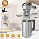thumbnail image 5 of Máquina para hacer leche de nueces Crayton con colador incorporado, máquina para hacer leche de almendras de acero inoxidable de 51 oz/1,5 l para leches de soja, almendras, avena, anacardos y más, mul, 5 of 5