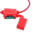 thumbnail image 3 of 5 Set Portafusibles con Fusible 15A de Cable 18 AWG para Vehículos Sunnimix 15Amp inline mini portafusibles, 3 of 8