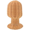 thumbnail image 1 of KAKOWELY Rack Para Sombreros Tejido En Rattan Color Marrón Para Exhibición En Negocios Y, 1 of 7