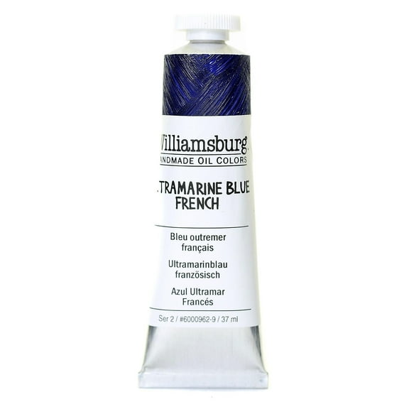 Williamsburg Handmade Oils - Williamsburg Handmade Oil Color - 37ml Tube - Ultramarine Blue French