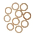thumbnail image 1 of Material De Del Del Lazo De Natural 10pcs 5.5cm De Resultados De La Joyería De Bricolaje, 1 of 9