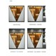 thumbnail image 5 of Glass sliding door wardrobe modern minimalist home bedroom large cabinet move door coatcase My Lux Decor Round, 5 of 24