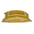 thumbnail image 3 of Parkland Collection PILL21295P Catia Transitional Yellow Square Throw Pillow, 3 of 6