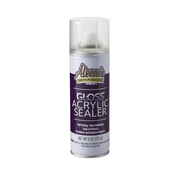 Aleene's Clear Acrylic Spray Sealer, Gloss 6 oz