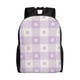 thumbnail image 1 of Easygdp Floral Purple Buffalo Plaid Mochila Versátil y Elegante: Comodidad, Almacenaje y Durabilidad para la Universidad, Trabajo, Viajes y Uso Diario, 1 of 8