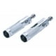 thumbnail image 5 of 2 piezas de reposapiés plegables universales para motocicleta, de tablas de piso para pedales para ATV, scooter, motos de , motocicleta (8 Plata shamjiam Reposapiés de reposapiés de motocicleta, 5 of 8