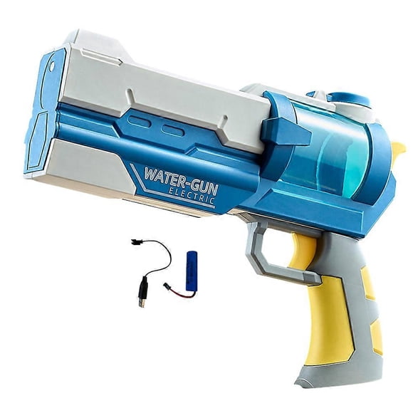 Color Matching Electric Water Shooting Toy Portable Extra Long Range Water Toys Indoor Outdoor Available