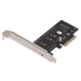 thumbnail image 1 of Adaptador nvme M.2 A PCIe 3.0 x4, Tarjeta de Expansión PCI-e 4X para SSD M.2 NVME, RÁPIDA DISIPACIO DE CALOR SSD M.2 NVME A PCIE 3.0, 1 of 7