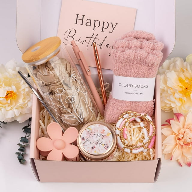 Caja de regalo Anforsun Birthday para niñas adolescentes con 8 unidades
