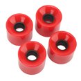 thumbnail image 3 of Skateboard Wheels, High Strength Land Surfboard Wheel  For Ramp Sidewalk Cement Road Red, 3 of 8