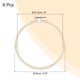 thumbnail image 2 of Uxcell 6 Pcs 6" Aros de Bordado Ajustables Redondos de Bambú para Costura de Arte Manual, Trabajo con Aguja DIY Decoración, 2 of 6