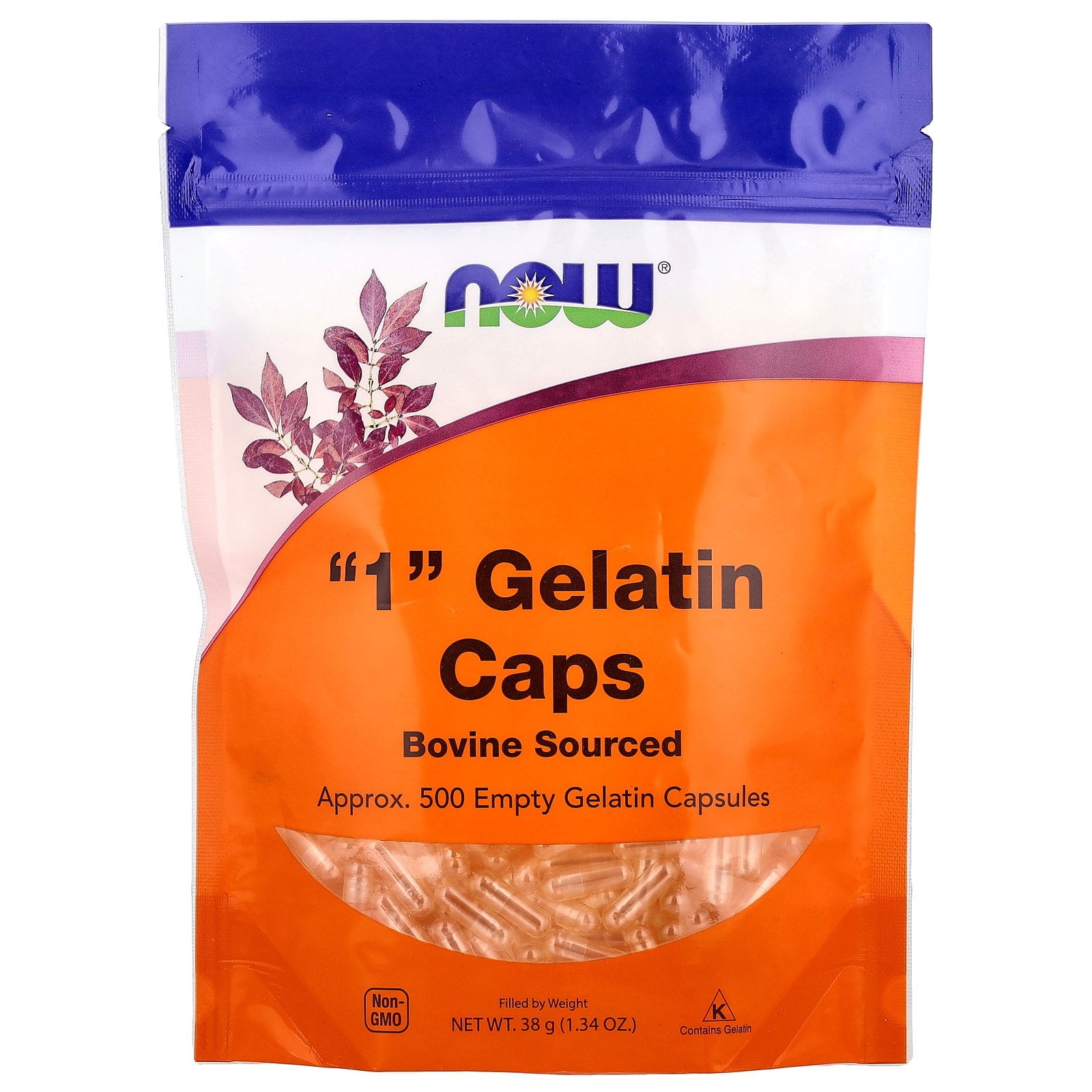 Now Foods Gel Caps #1 500 Capsule