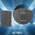 thumbnail image 2 of Gabinete ACTECK KIOTO GC220F Micro ATX Mini Torre Fuente 500W Metalico, 2 of 6