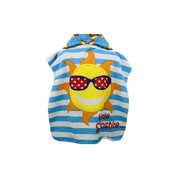 TOALLA TIPO PONCHO PARA BEBO DIBUJO DE SOL US EXPEDITION 133373