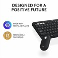 thumbnail image 3 of Logitech Pebble 2 Combo, Wireless Keyboard and Mouse, Quiet and Portable, Customizable, Logi Bolt, Bluetooth, Easy-Switch for Windows, macOS, iPadOS,, 3 of 12