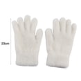 thumbnail image 6 of Eoperou 1 Pair Winter Ladies Gloves Windproof Thickened Warm Five Fingers Elastic Cuff Soft Wear-resistant Anti-slip Cycling Outdoor Gloves, 6 of 8