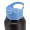 thumbnail image 4 of Flip Lid Compatible With Hydro Flask Wide Mouth Water Bottles, Replacement Top 2.2" Mouth Insulated Bottle, Turn Bottle into Tumbler, BPA-Free (Blue), 4 of 7