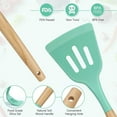 thumbnail image 4 of Juego de 12 utensilios de cocina de silicona de grado alimenticio, utensilios de cocina, 4 of 5