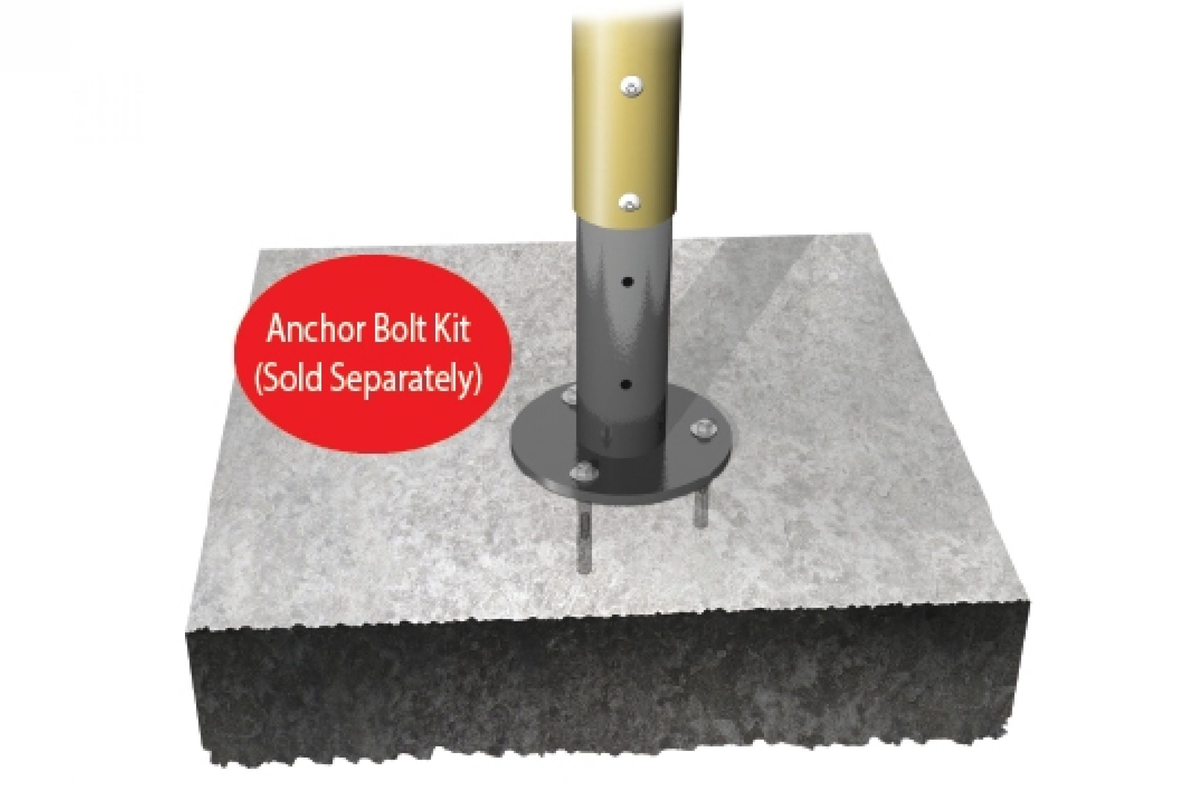 UltraPlay South Fork Playground Anchor Bolt