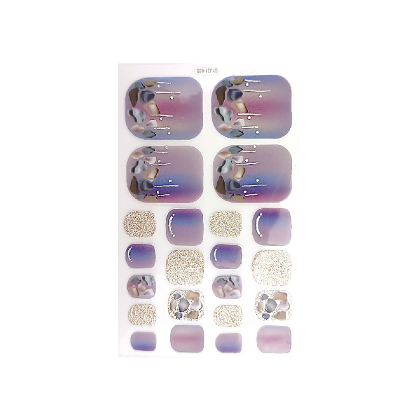 keusn star moon nail stickers hot gold nail stickers foot stickers toe