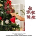 thumbnail image 2 of Pics de Noël Rouges Scintillants, Décorations de Sapin de Noël, 2 of 5
