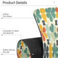 thumbnail image 4 of Yayeee Faucet Mat for Kitchen Sink 14.7" Diatomite Long Splash Guard Pad, Beige Clover Pattern, 4 of 7