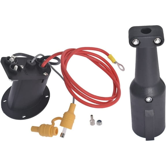 EPOTOOR 48V Charger Cord Plug & Charger Receptacle for Club Car Golf Carts DS Precedent