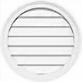 thumbnail image 3 of Ekena Millwork GVPRO36X3602SN Round Surface Mount PVC Gable Vent, 36"W x 36"H, Factory Primed White, 3 of 4