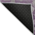 thumbnail image 7 of Dalyn Rugs Machine Washable Indoor/Outdoor Chantille Purple 8' x 8' Round Rug, 7 of 7