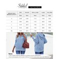 thumbnail image 5 of Sidefeel Fashion Sweatshirt for Women Hooded Sweatshirt Long Sleeve Oversized Hoodies Pullover, 5 of 7